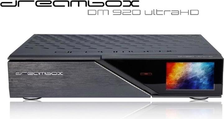 Image du produit Dreambox Dm 920 UHD (8 Go, 2x DVB-S2X 2x DVB-S2X, DVB-C/T2, Disque dur, Arbre CI)