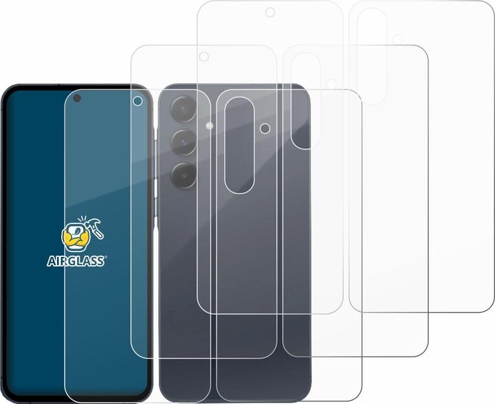 Immagine prodotto BROTECT Pellicola di vetro antiproiettile AirGlass (6 Pezzo/i, Samsung Galaxy A55)