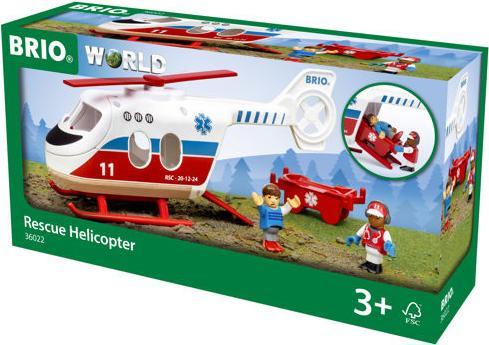 Actual product image Brio Rescue Helicopter