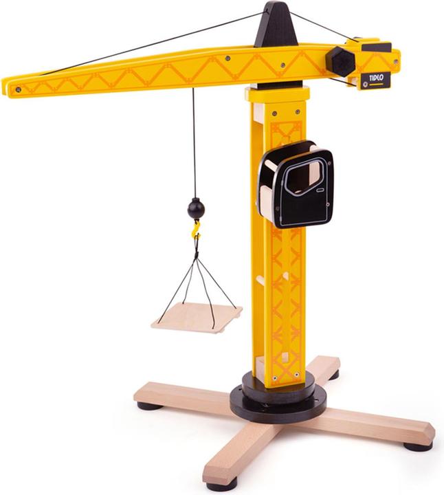 Bigjigs Wood crane machine