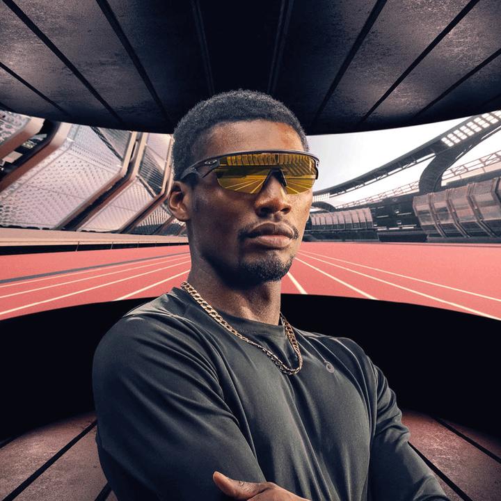 Image du produit Oakley Sphaera Lunettes de sport (Carbone mat, Prizm 24k polarisé)