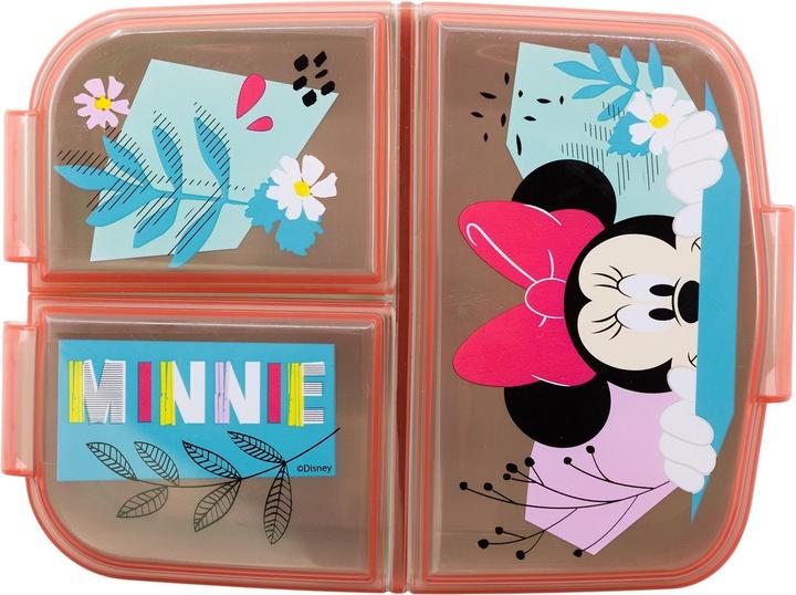 Actual product image Stor Minnie Mouse Blumen - Lunchbox mit Fächern