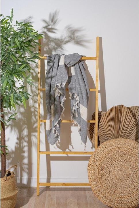 Immagine prodotto Foutastic Strandtuch Grau, Schnelltrocknend: Ja, Breite: 100 cm (100 x 180 cm)