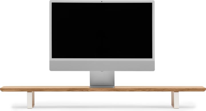 Produktbild Oakywood Desk Shelf - Holzschreibtischaufsatz - aus Massivholz - Eiche / Weiss -