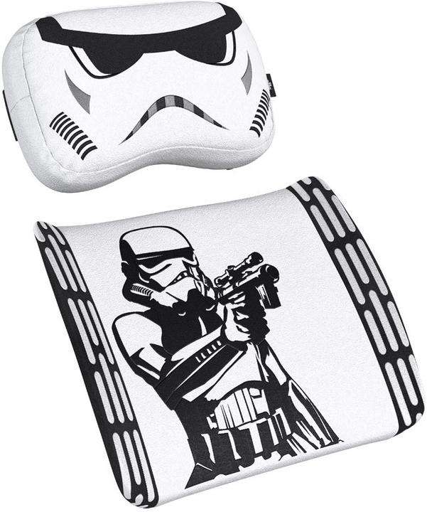 Actual product image noblechairs Memory Foam Pillow Set - Stormtrooper Edition