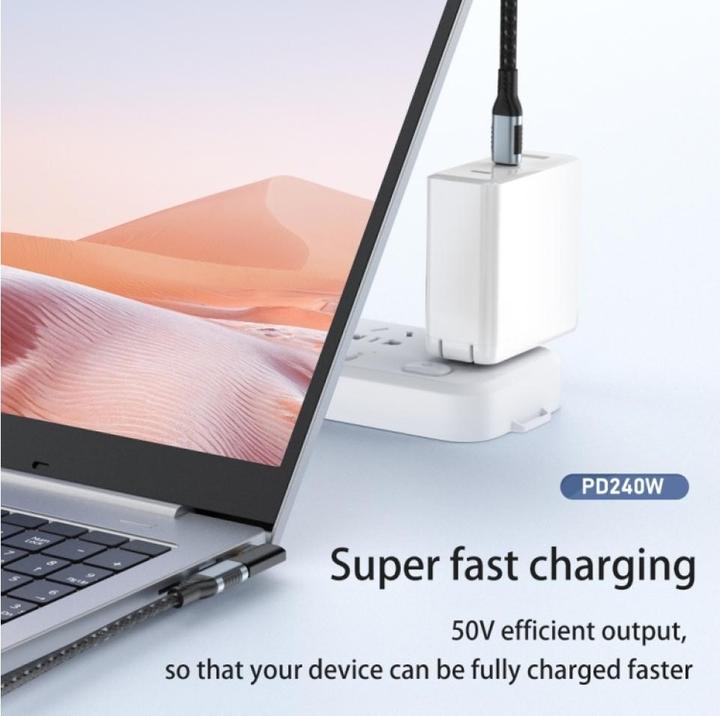 Actual product image PowerGuard USB C – USB C Adapter (USB 4.0)