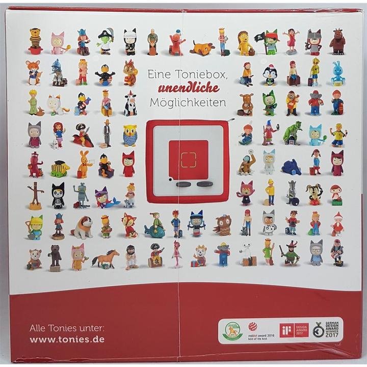 Image du produit Tonies Toniebox Starter Set Red (Creative Tone) (Allemand)