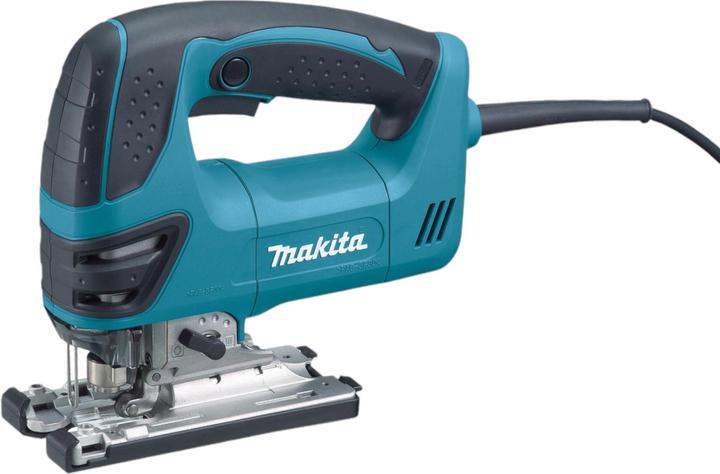 Produktbild Makita 4350 FCTJ Pendelhub Stichsäge 720 Watt 135 mm + 10 tlg. Stichsägeblatt Set + Makpac