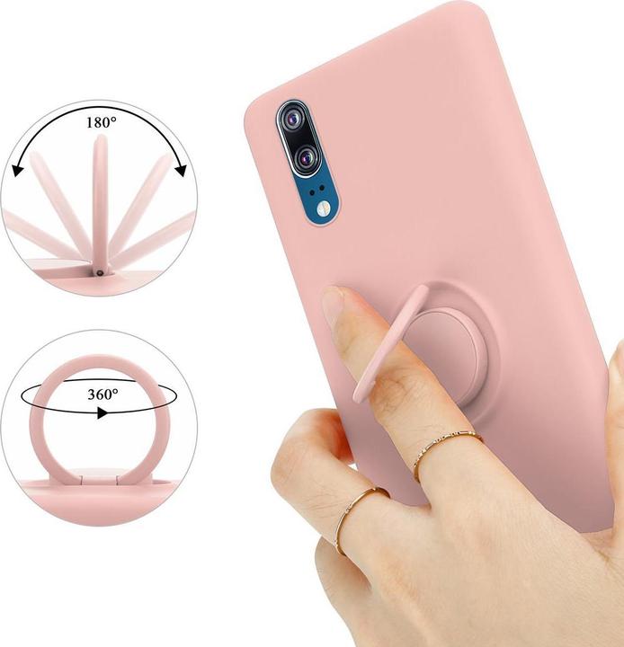 Produktbild Cadorabo TPU Liquid Ring Silicone Case Hülle (Cubot P20)