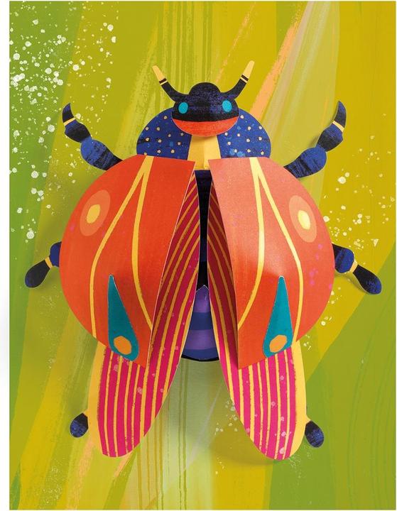 Actual product image Djeco 3D Images Paper Beetle
