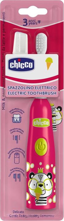 Produktbild Chicco Elektrische Zahnbürste, PANDA - 3Y+ - Mit austauschbarer Batterie (Oszillierende Zahnbürste)