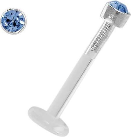 Immagine prodotto Bijouteria Piercing (Bioplastica, Argento 925, Cristallo Swarovski)