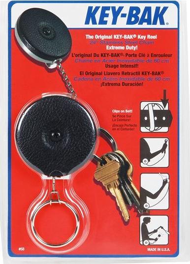 Actual product image Key-Bak Keychain