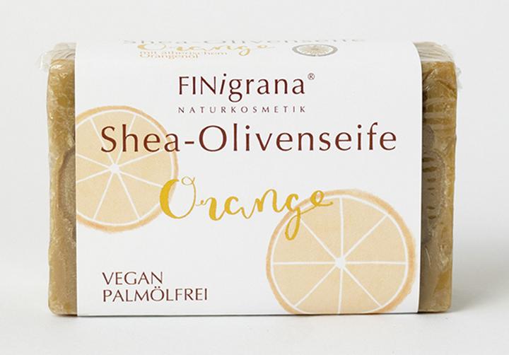 Produktbild FINigrana Aleppo Shea-Olivenseife orange (Flüssigseife)