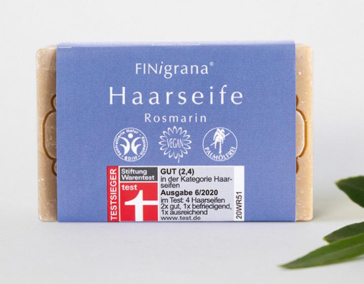 Actual product image FINigrana Hair soap rosemary (Liquid shampoo)