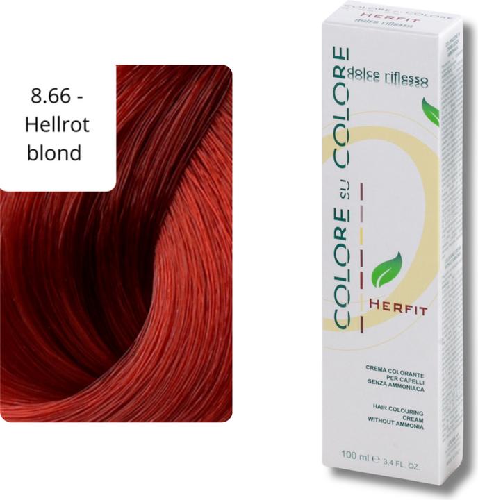 Produktbild XanitaliaPro Haarfarbe Ohne Ammoniak (8.66 - Hellrot blond)
