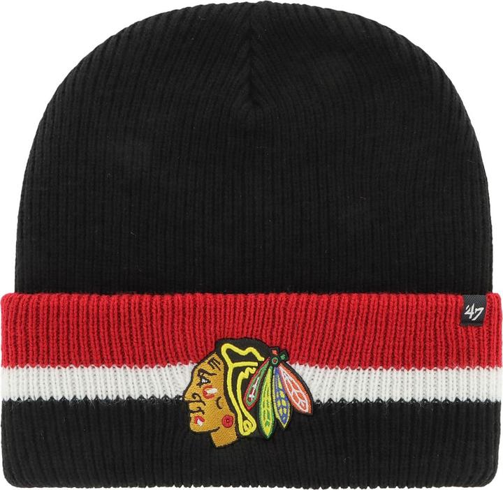 Actual product image 47 Brand Knit Split Cuff Chicago Blackhawks