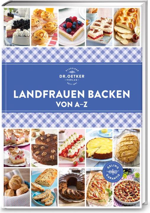 Produktbild Dr. Oetker Landfrauen Backen von A - Z (Deutsch, 2018)