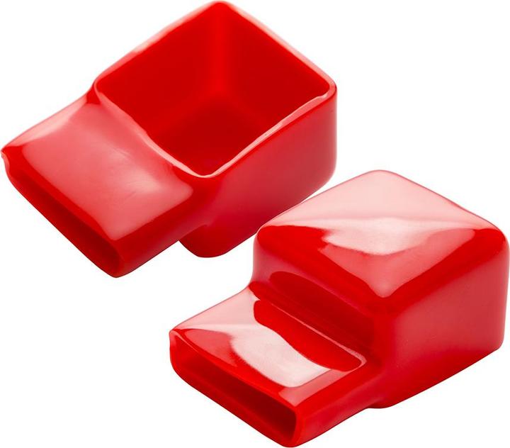 Produktbild Offgridtec Polabdeckung Batterieanschluss M8 Rot Schwarz Berührschutz 2er Set 15mm