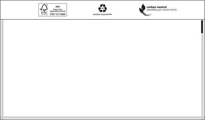 Image du produit Transpak Trans-pak Pochettes pour documents Premium 240 x 110 mm DIN long