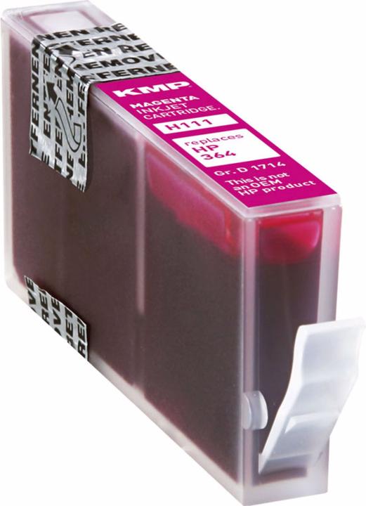 Actual product image KMP H111 Ink Cartridge compatible with HP CB 319 EE (M)