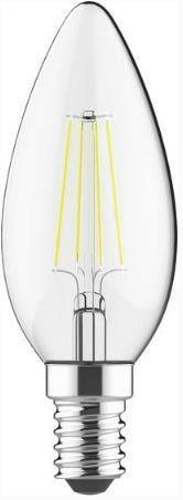 Actual product image Leduro LED FILAMENT spuldze CL E14 4W (E14, 4 W, 400 lm, 1 x, F)