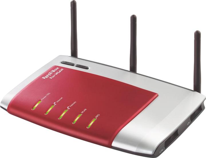 Produktbild AVM Fritz! Box Fon WLAN 7270, analog und ISDN ADSL