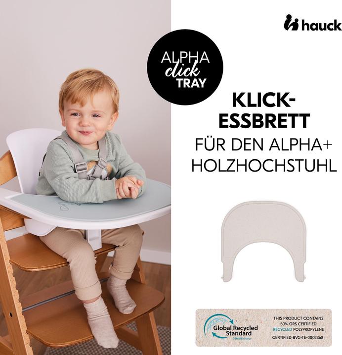 Image du produit Hauck Alpha Click Tray Speckle Beige
