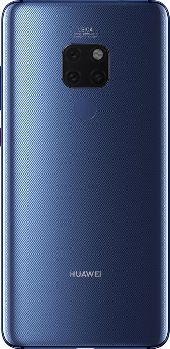 Actual product image Huawei Mate 20 (128 GB, Midnight Blue, 6.53", Hybrid Dual SIM, 12 Mpx, 4G)