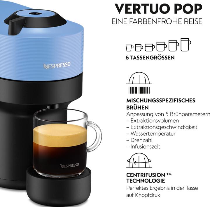 Produktbild De'Longhi Nespresso Vertuo Pop (NESPRESSO Vertuo, EU-Stecker)