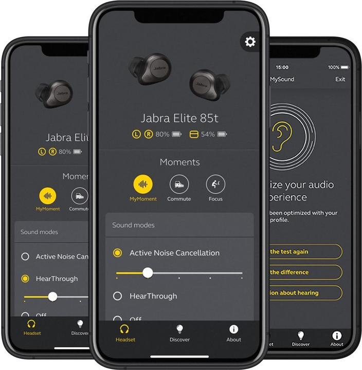 Produktbild Jabra Elite 85t (ANC, 7 h, Kabellos)