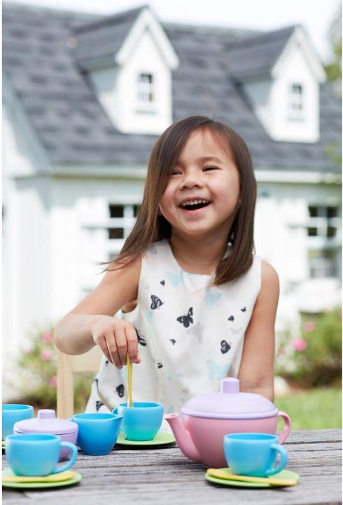 Actual product image Green Toys Green toy tea play set