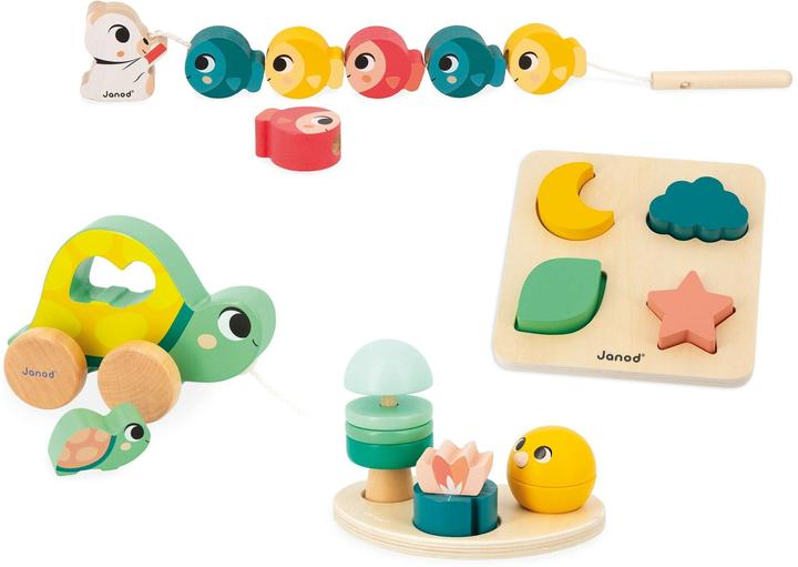 Actual product image Janod Box 18 Mois (German)