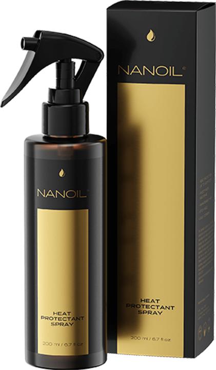 Actual product image Nanoil Heat Protectant Spray (200 ml)