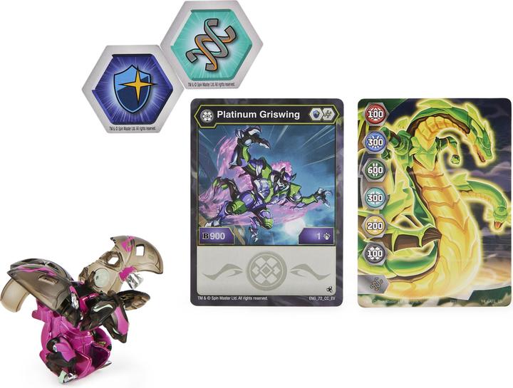 Image du produit Bakugan 2 BakuCores et carte de personnage