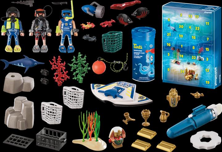 Produktbild Playmobil Badespass Polizeitaucheinsatz