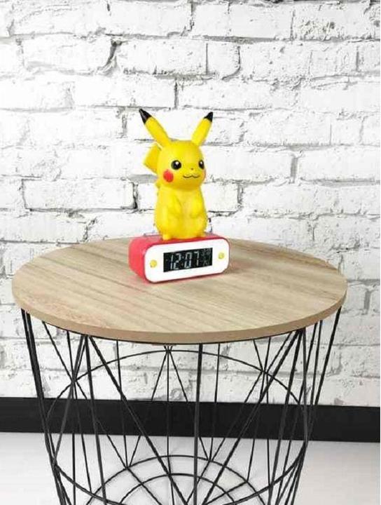 Productafbeelding Teknofun Digitale wekker Pikachu (LED Lamp).