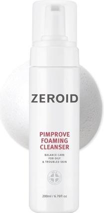 Zeroid Pimprove Foaming Cleanser Korean Dermocosmetic Balanced Care for Oily Skin (Puder)
