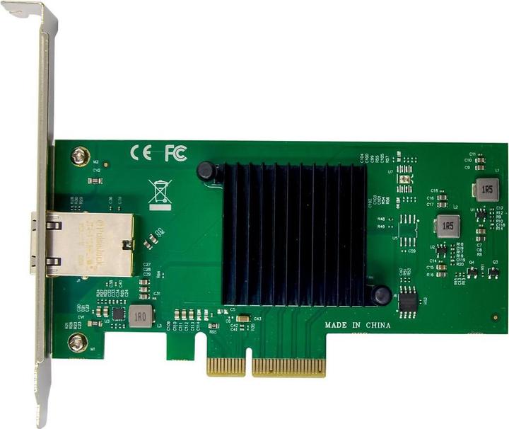 Actual product image MicroConnect PCI-E AQC107 10 GbE (PCIe)