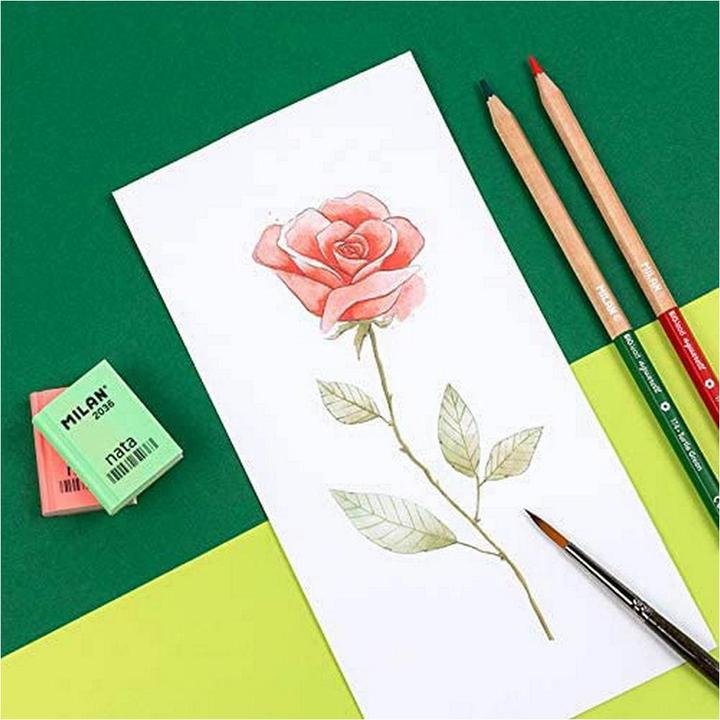 Produktbild Wasserpinsel + 5 Aquarellstifte (Bunt, 1 x)