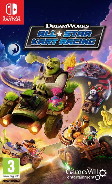 Produktbild GameMill Entertainment Dreamworks All-Star Kart Racing (Switch, Switch Lite, Switch OLED, DE)