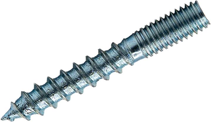 Produktbild FTM Stockschrauben, Stahl verzinkt M6 x 40 mm, 4 Stück (4 Schrauben pro Stück)