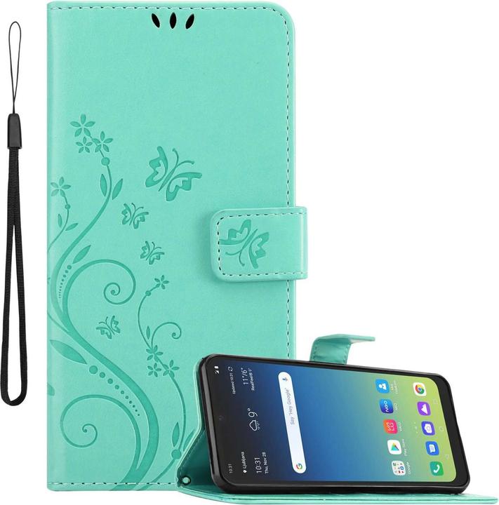 Produktbild Cadorabo Hülle für LG K40S mit Blumen Muster (LG K40s)