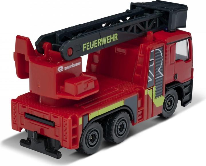 Actual product image Majorette S.O.S. MAN TGS Rosenbauer Fire Department