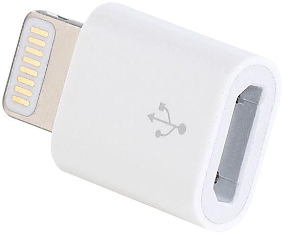 Immagine prodotto Revolt Adattatore Micro-USB a 8 pin, per caricare iPhone 5/6/7/8/10 e molti altri. (Micro USB, 8x Cinch)