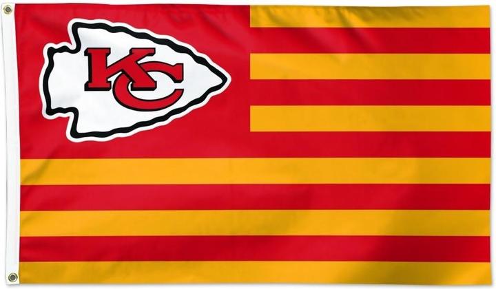 Image du produit NFL Drapeau des Kansas City Chiefs "AMERICANA" 91 x 152 cm