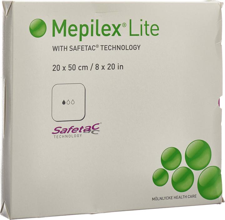 Image du produit Mepilex Lite Absorptionsverband 20x50cm Silikon (4 x)