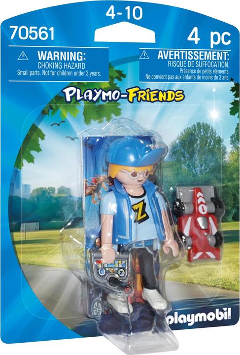 Image du produit Playmobil Un adolescent avec une voiture RC (70561, Playmobil Playmo-Friends)