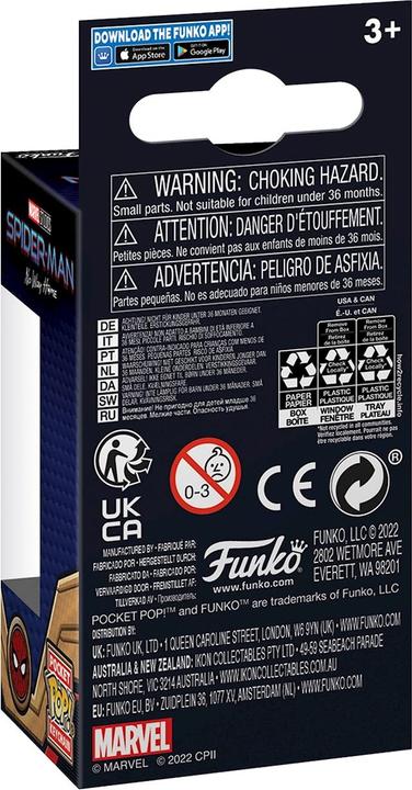 Actual product image Funko Spiderman