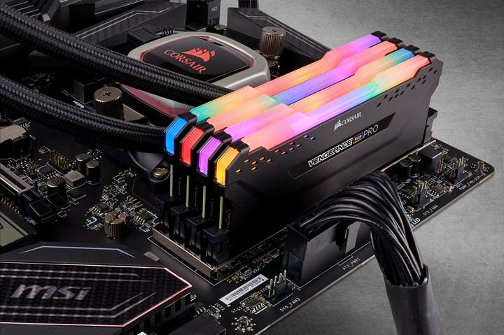 Produktbild Corsair Vengeance RGB Pro (4 x 8GB, 2933 MHz, DDR4-RAM, DIMM)